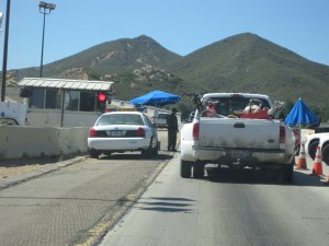 Please search my car so you can at least maintain the pretext that you're not racial profiling.