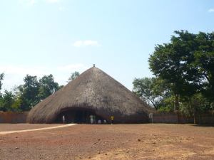 This large hut is somehow involved in the violence - don't ask me!