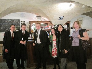 College Bar 800 years old and still only 1.20 a pint.