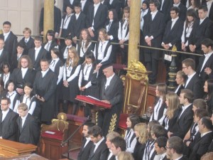 Matriculation A great way to spread swine flu.